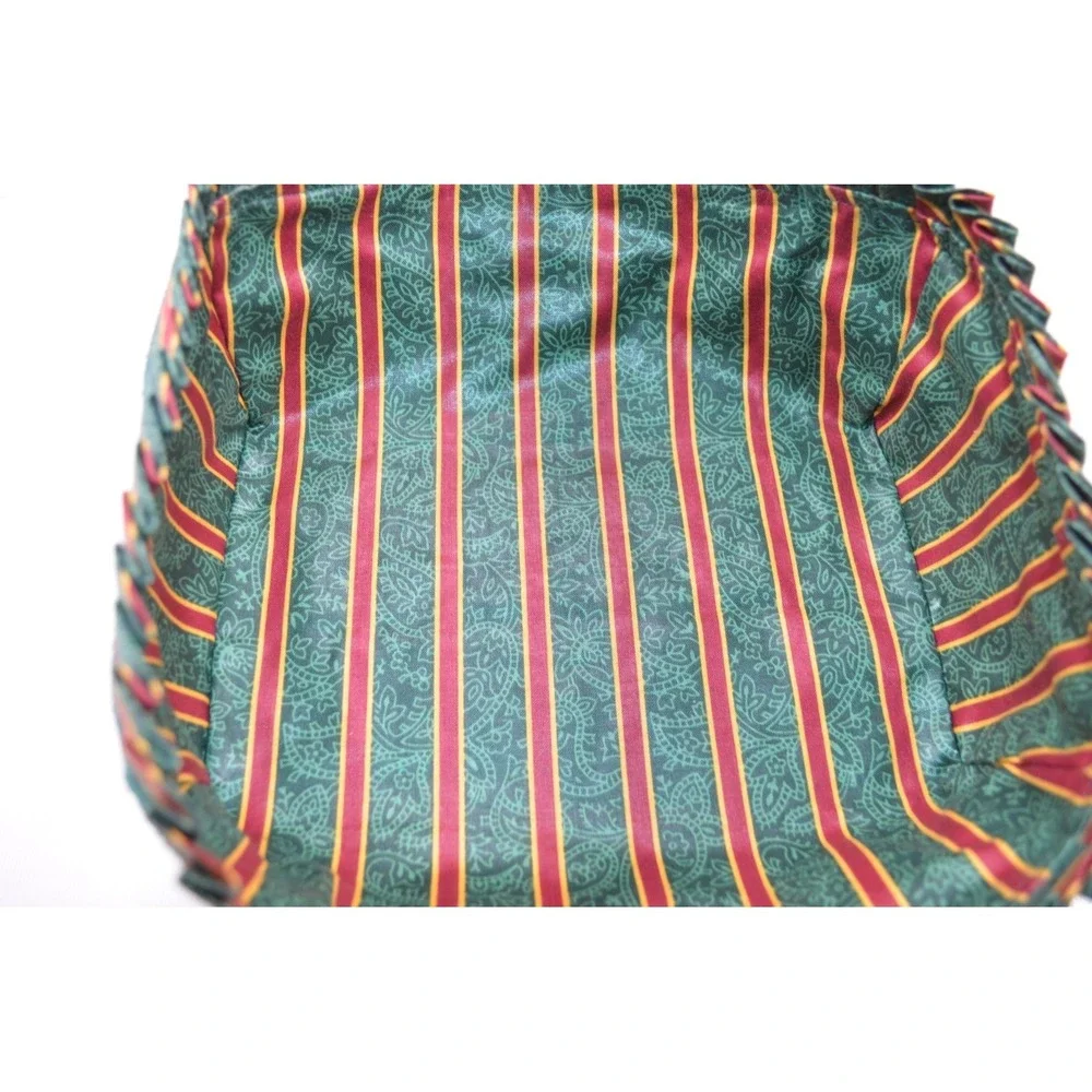 1996 Longaberger Holiday Cheer Basket Clot. Liner‎ & Protector 12L x 8W x 4.25H